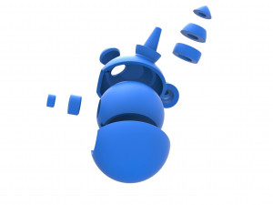 Ampharos orb 3Dプリントモデル