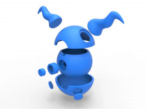 Mr Mime orb 3D Print Model