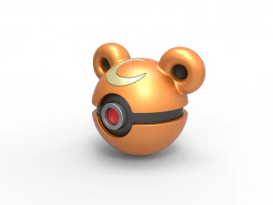 テディウルサのオーブ 3Dプリントモデル