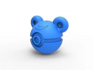 Teddiursa orb 3D Print Model