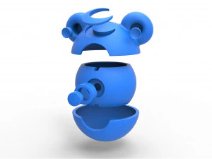 Teddiursa orb 3D Print Model