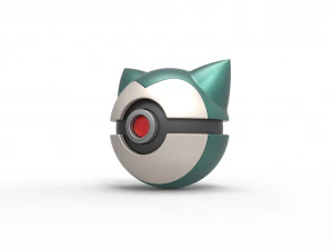 Snorlax orb 3D Print Model