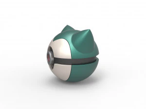 Snorlax orb 3D Print Model