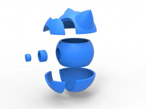 Snorlax orb 3D Print Model
