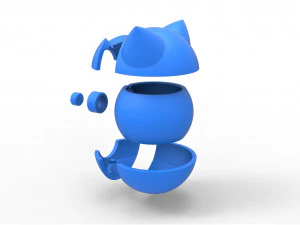 Snorlax orb 3D Print Model