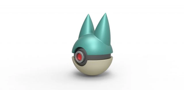 Munchlax orb 3D Print Model .c4d .max .obj .3ds .fbx .stl .blend 