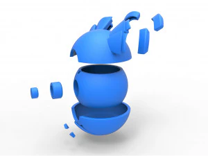 Snubbull orb 3D Print Model