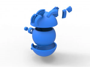 Snubbull orb 3D Print Model