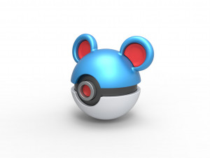 Marill orb 3D 프린트 모델