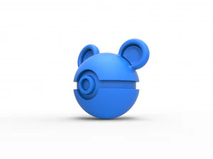 Marill orb 3D Print Model