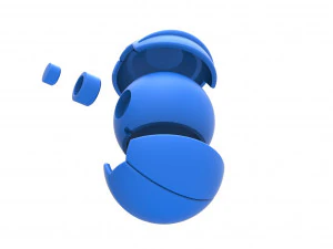 Shelgon-Kugel 3D Druckmodell