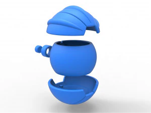 Shelgon-Kugel 3D Druckmodell