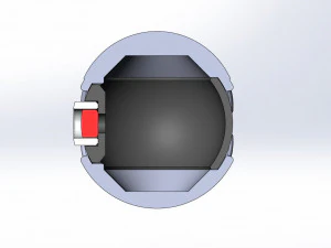 Shelgon-Kugel 3D Druckmodell