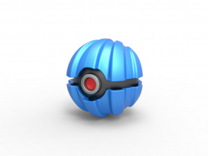Clamperl orb 3Dプリントモデル