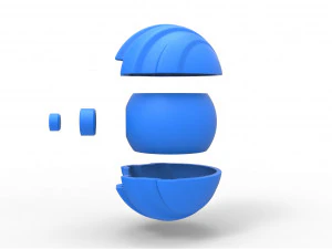 Clamperl orb 3D Print Model