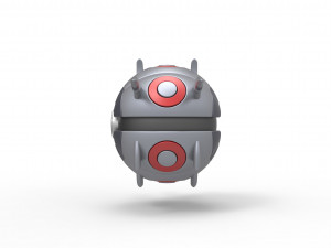 Whirlipede orb 3D 打印模型