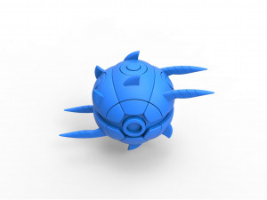 Whirlipede orb 3D 打印模型