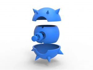 Qwilfish orb 3D Print Model