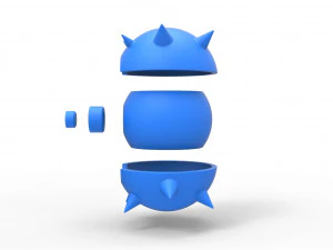 Qwilfish orb 3D Print Model