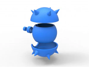 Qwilfish orb 3D Print Model