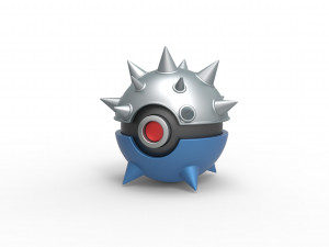 Mega Qwilfish orb 3D-printmodel