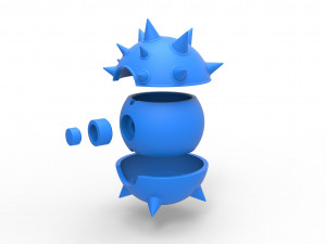 Mega Qwilfish orb 3D Print Model