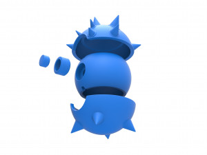 Mega Qwilfish orb 3D Print Model