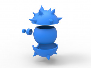 Mega Qwilfish orb 3D Print Model