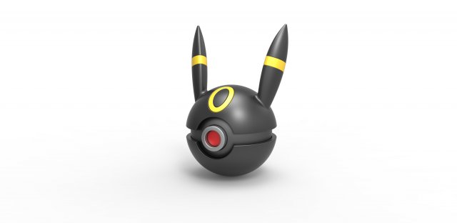 Umbreon orb 3D Принт Модель .c4d .max .obj .3ds .fbx .stl .blend 
