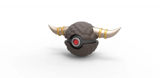 Bouffalant orb 3D Print Model .c4d .max .obj .3ds .fbx .stl .blend 