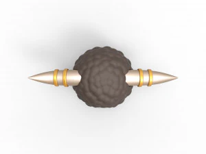Bouffalant orb 3D Print Model
