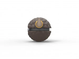 Bouffalant orb 3D Print Model