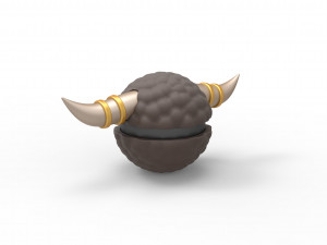 Bouffalant orb Modello di stampa 3D