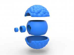Bubbly chocolate orb Modelo de impresión 3D
