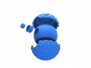Bubbly chocolate orb Modelo de impresión 3D