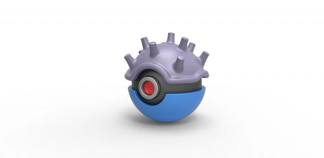 Lapras orb 3D Print Model .c4d .max .obj .3ds .fbx .stl .blend 