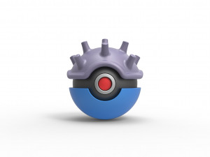 Lapras orb 3D 프린트 모델