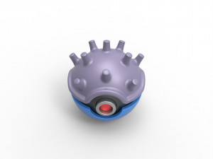 Lapras orb 3D 프린트 모델
