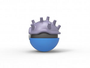 Lapras orb 3D 프린트 모델