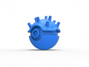 Lapras orb 3D 프린트 모델