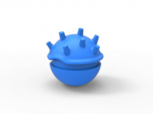 Lapras orb 3D 프린트 모델