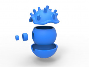 Lapras orb 3D 프린트 모델