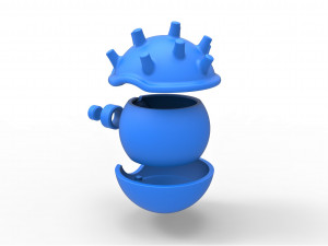 Lapras orb 3D 프린트 모델