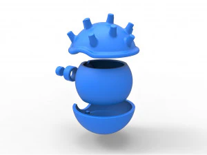 Lapras orb 3D Print Model