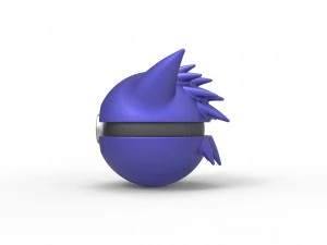 Gengar orb 3D Print Model