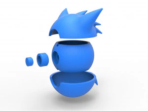 Gengar orb 3D Print Model