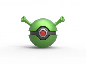 Shrek orb 3D Print Model