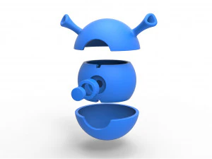 Shrek orb 3D Print Model