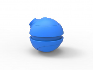 Hellboy orb 3D-Druckmodell