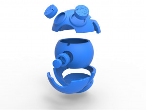 Hellboy orb 3D-Druckmodell